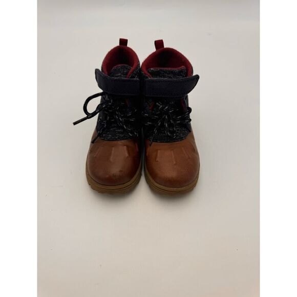 Carter's Boys Size 12(Medium) Mid Calf Lace Up Duck Boots - Picture 1 of 6